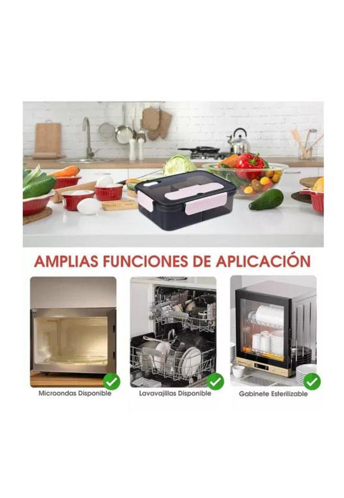 Fiambrera Portátil, Térmica Lunch Box - Gran Capacidad - 1500 ml-5
