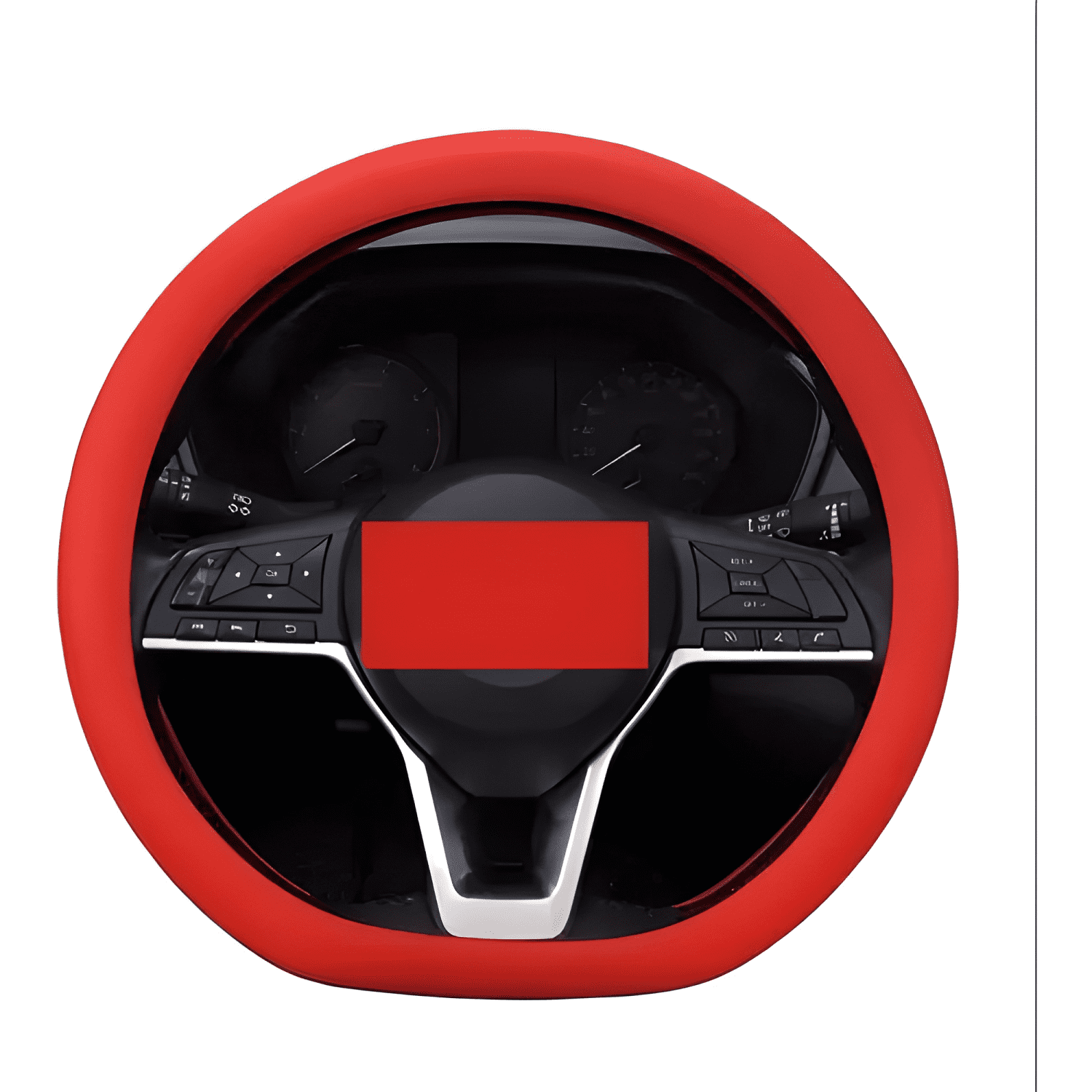 Cubre Volante Funda de Silicona para Autos Universal de Moda-0