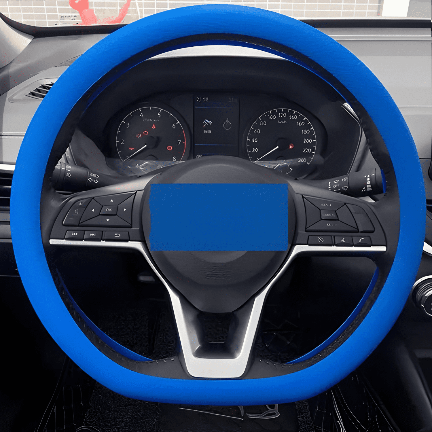 Cubre Volante Funda de Silicona para Autos Universal de Moda-2