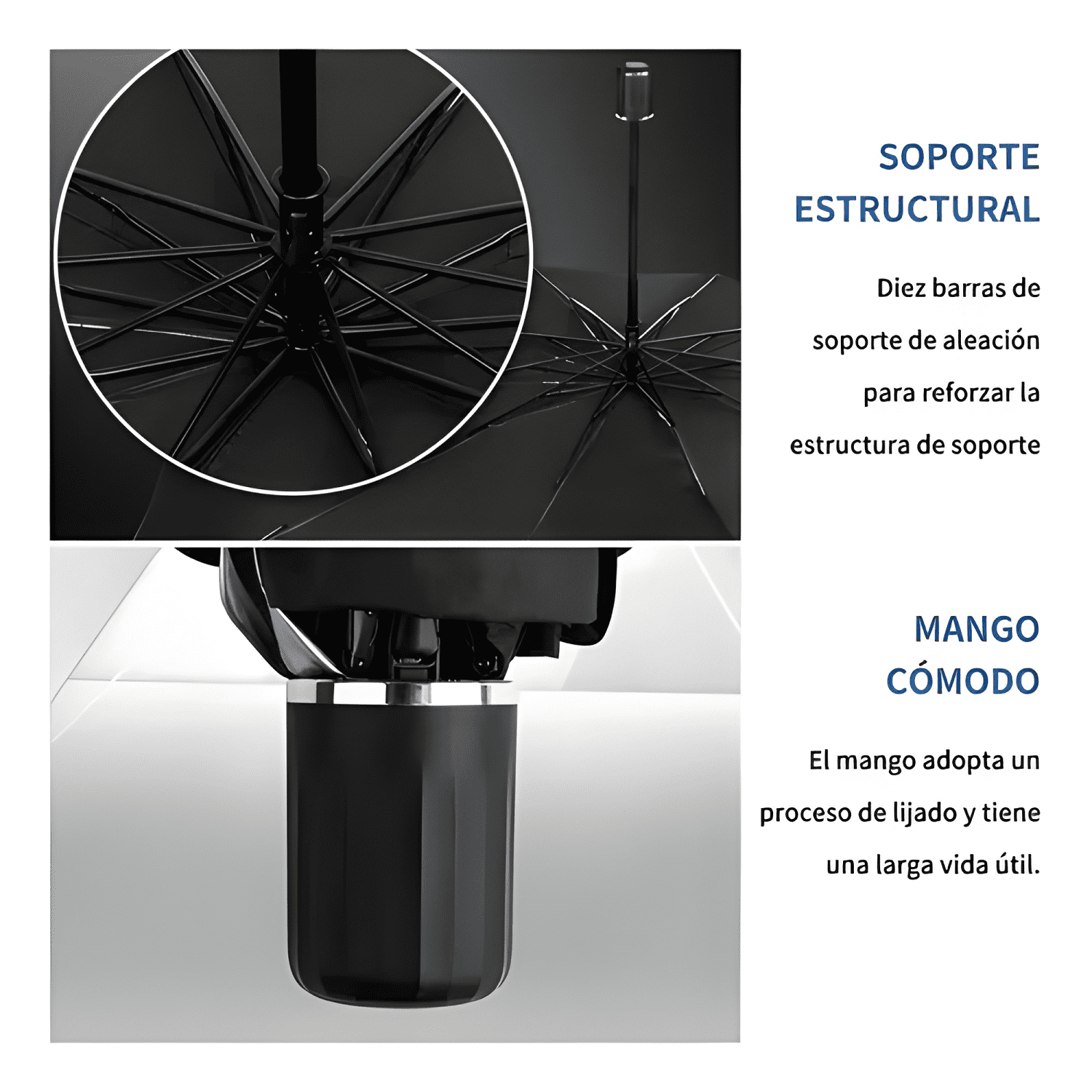 Quitasol Parasol Parabrisas de Auto Tipo Sombrilla Cubre Pro-2