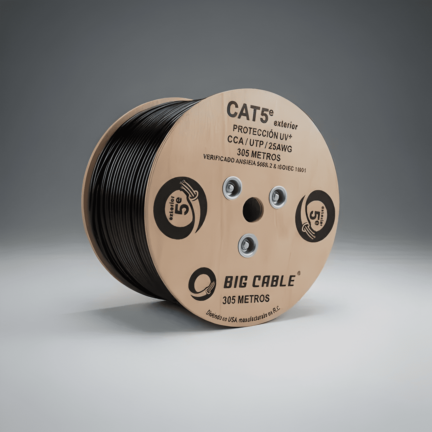 Cable Red Externo Utp Cat 5e 305mt-2