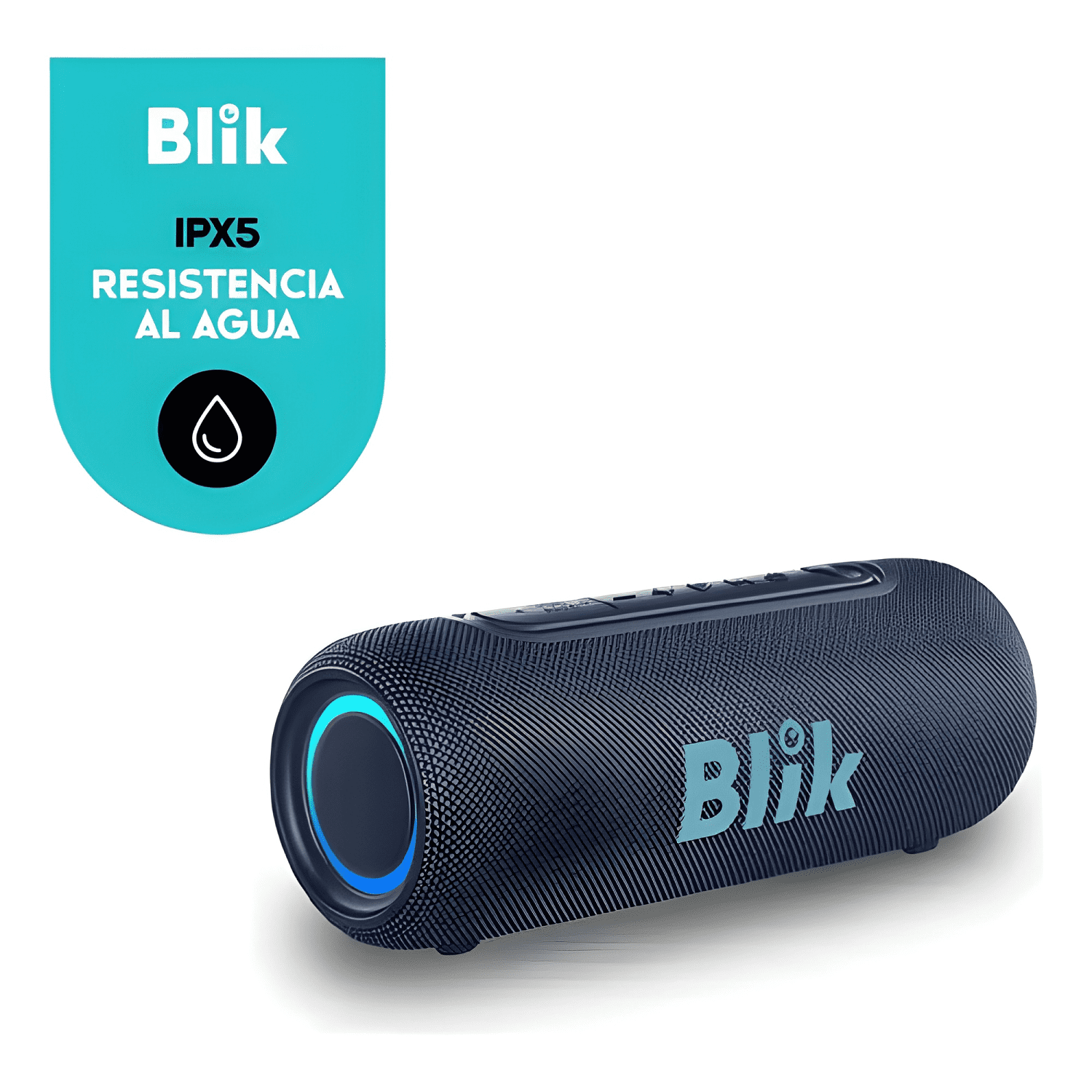 Parlante portátil bluetooth live Azul-3