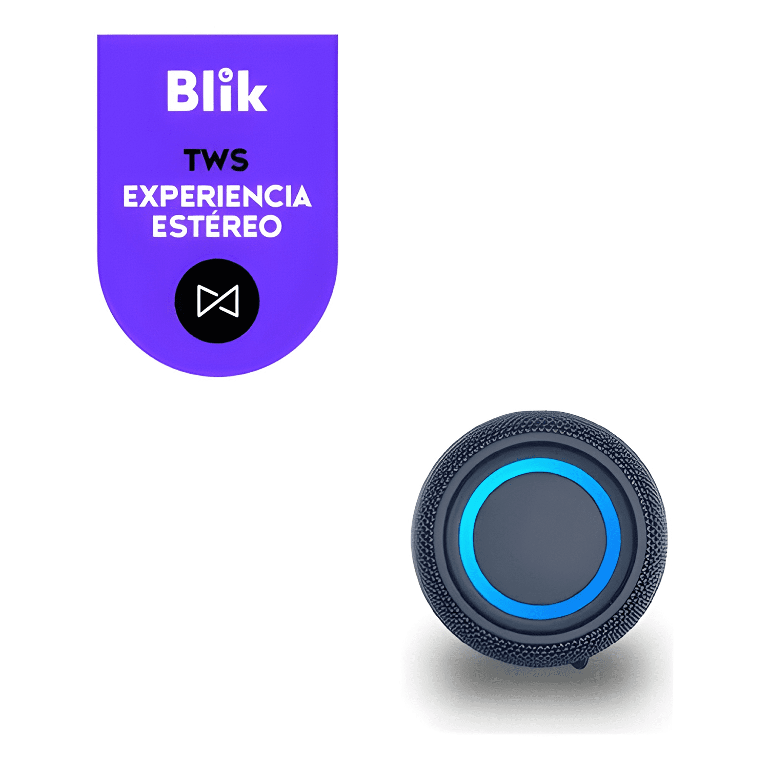 Parlante portátil bluetooth live Azul-4