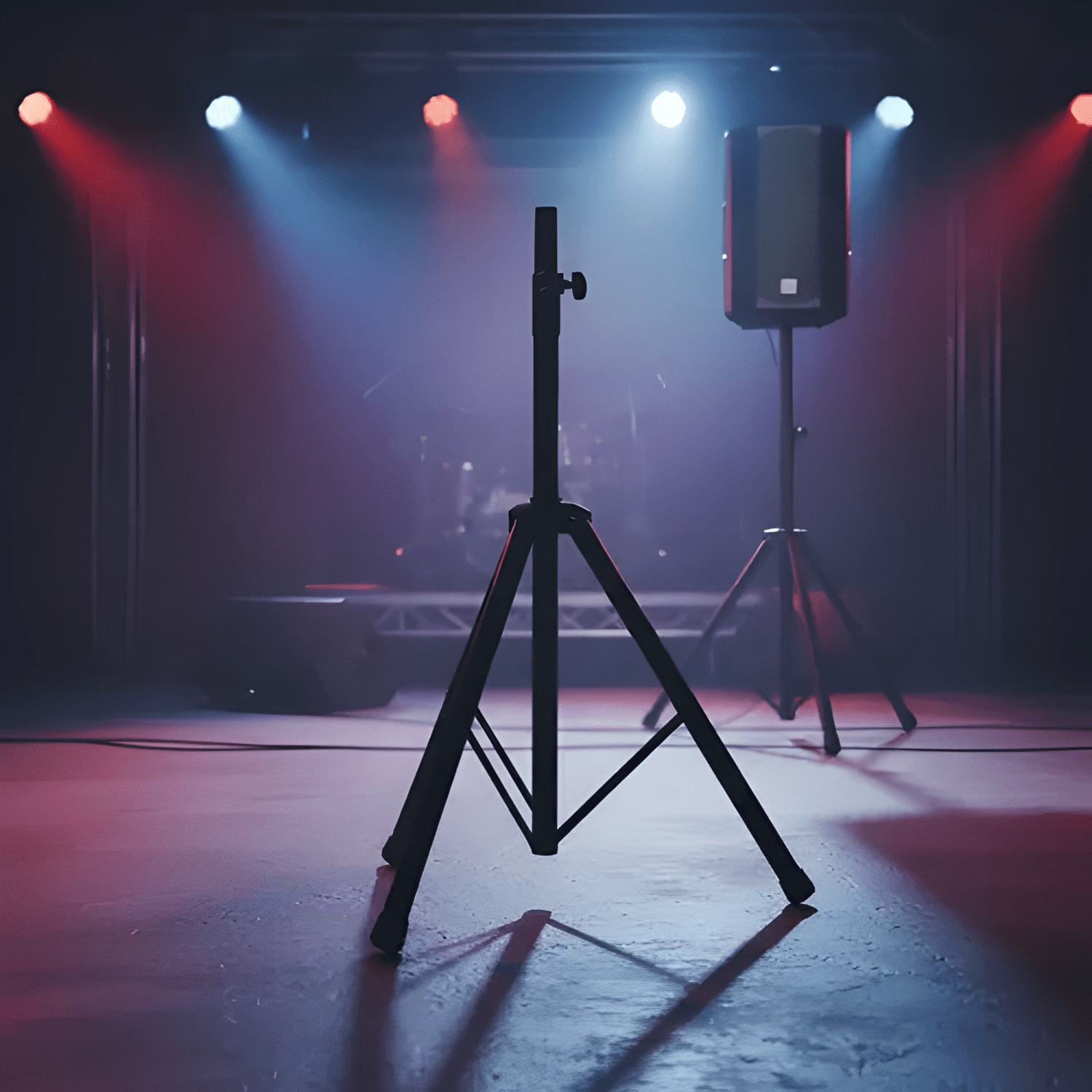 Atril soporte trípode para parlantes speaker stand sps-502m-3