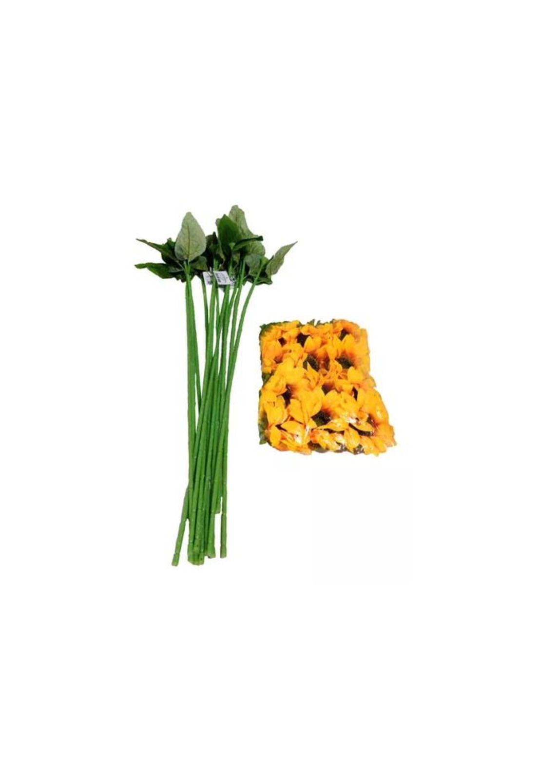 Pack de 12 Ramos de Girasol Artificial Decorativo-3