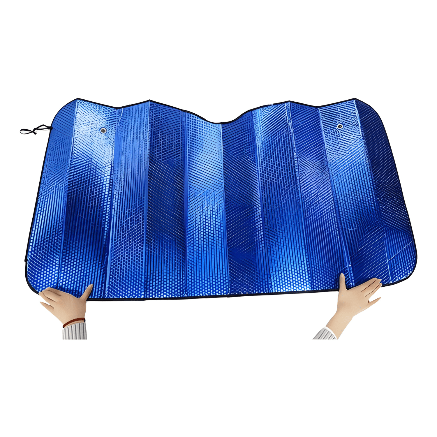 Protector Solar Parabrisa /tapa Sol Auto 60*130cm Azul-1