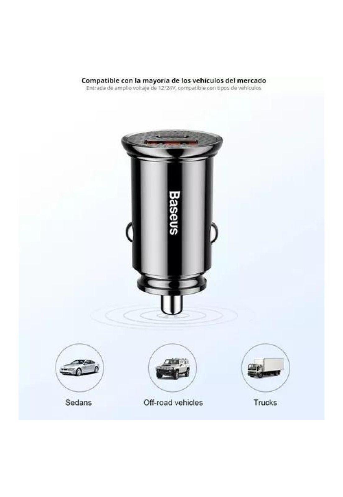 Cargador USB auto 30W-2