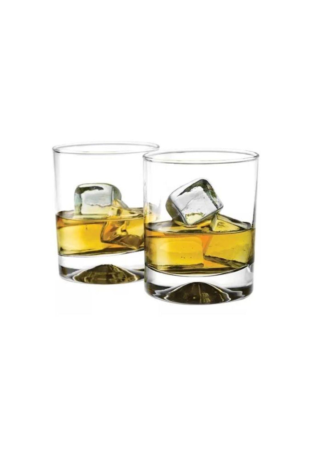 Set 6 Vasos Whisky Manhattan Bajo Cristar Vidrio-4