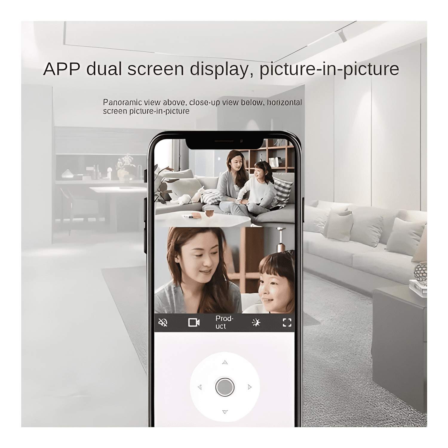 Camara de Seguridad Inalambrica Wifi Ap Tuya/y2-3