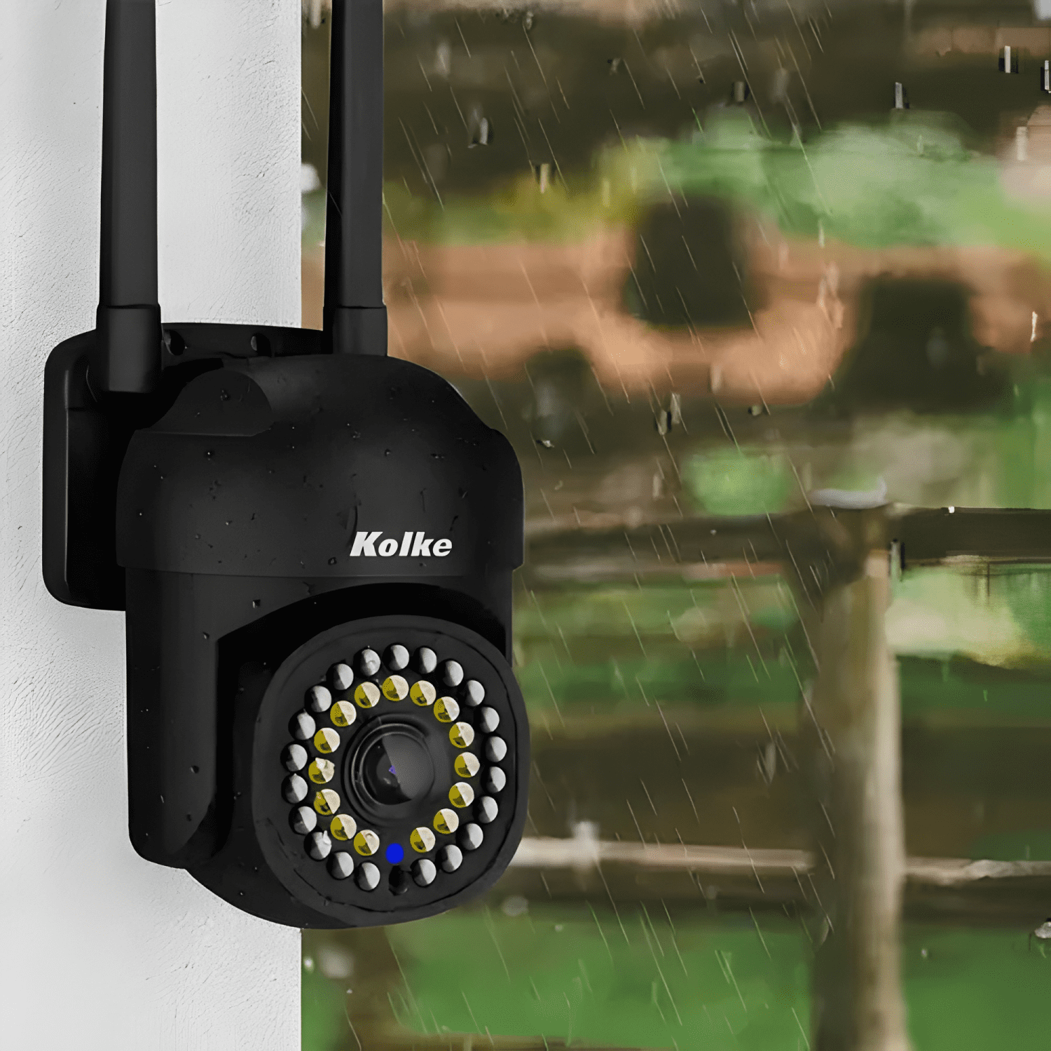 Cámara Seguridad Kolke Ptz 2mp Visión Nocturna Color Negro-4
