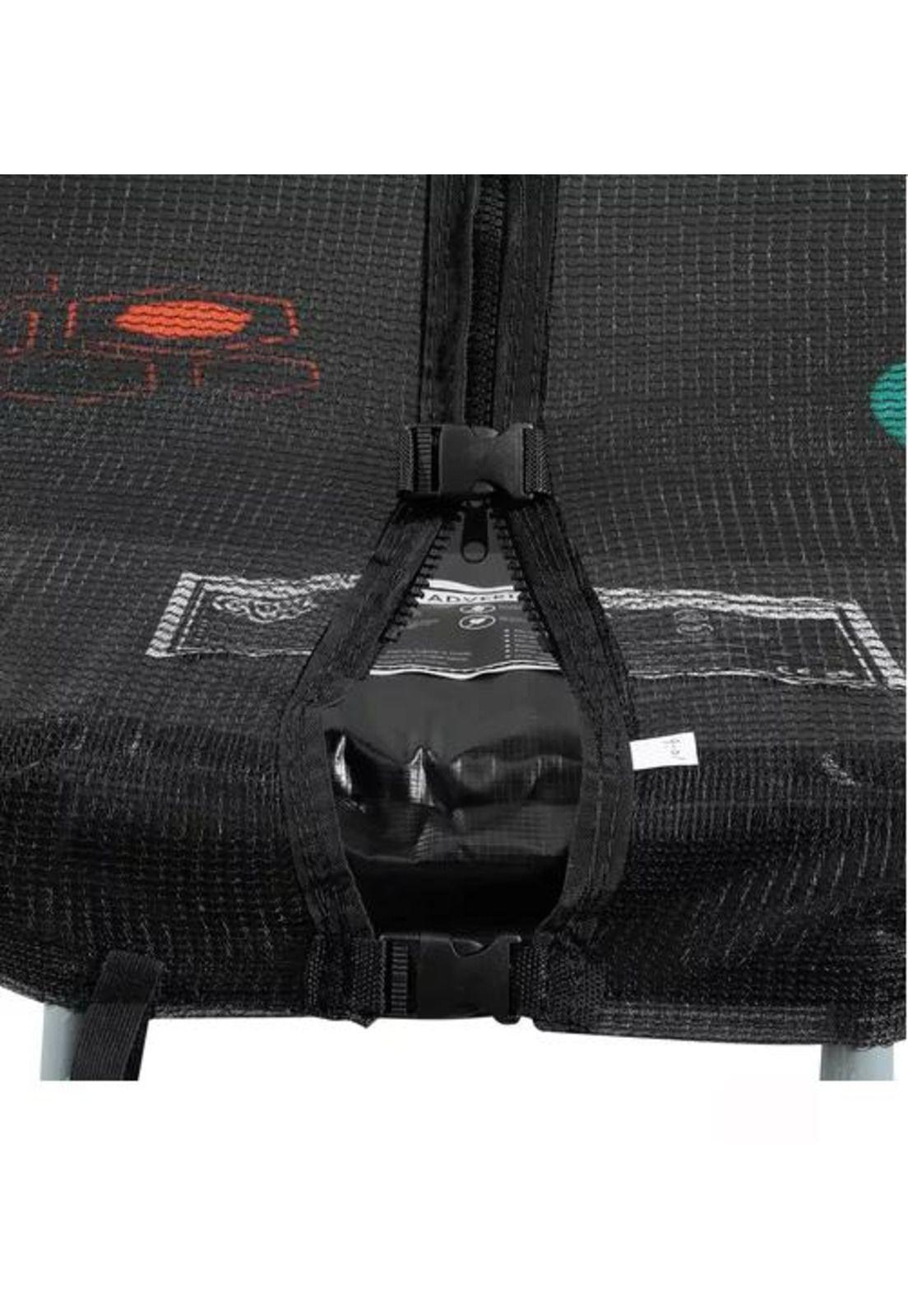 Cama elástica GlowUp 2,44 m 8ft edición exclusiva multicolor-5