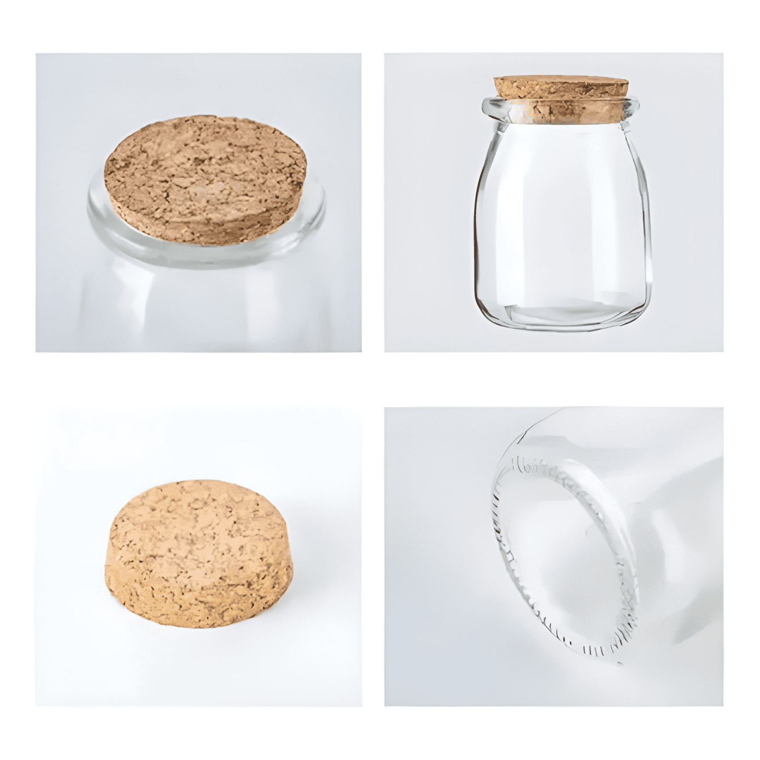 Pack 24 frasco vidrio pudding 200 ml para postres #2-3