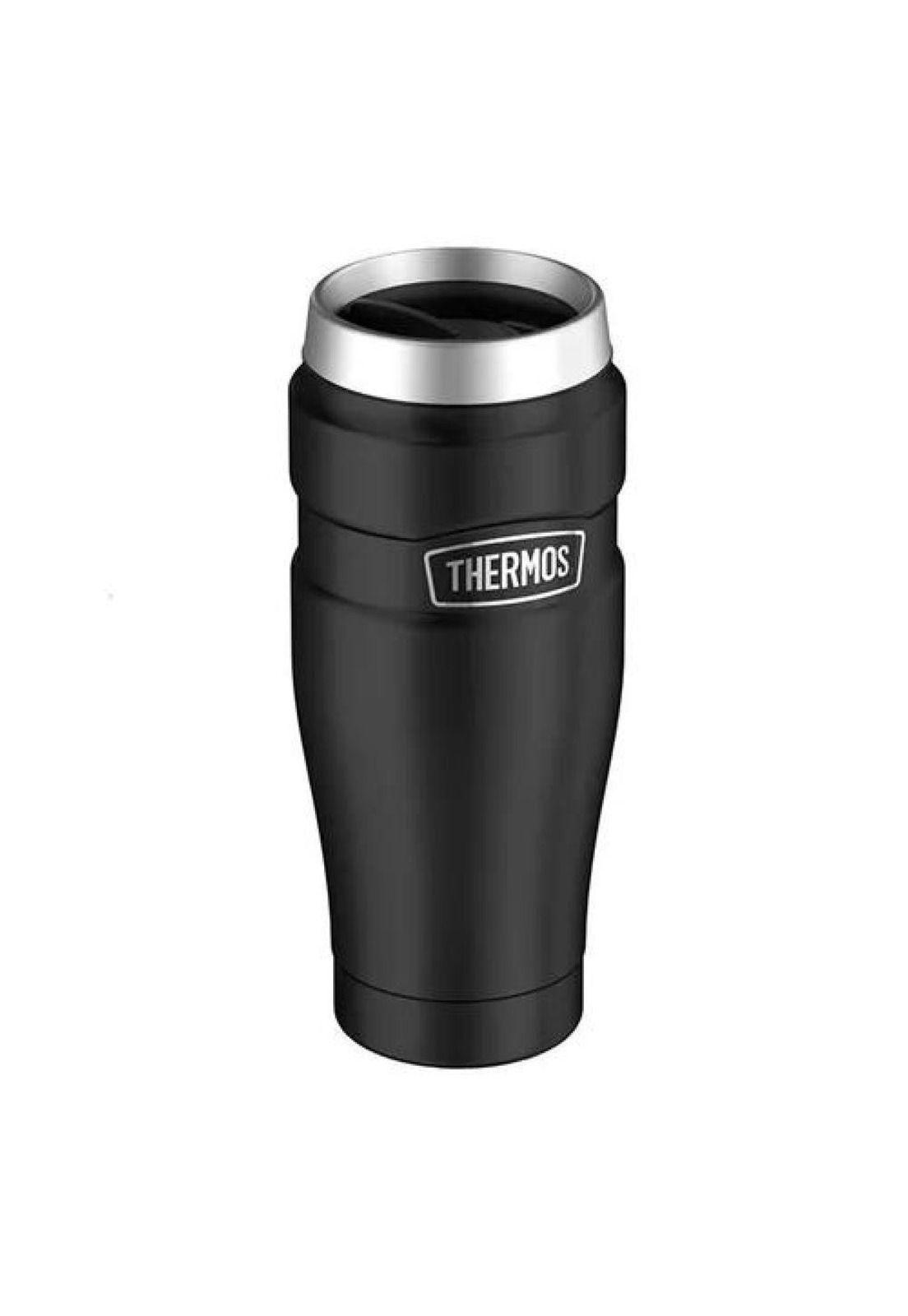 Thermos Stainless King - Acero Inoxidable, 470 ml, Negro-2