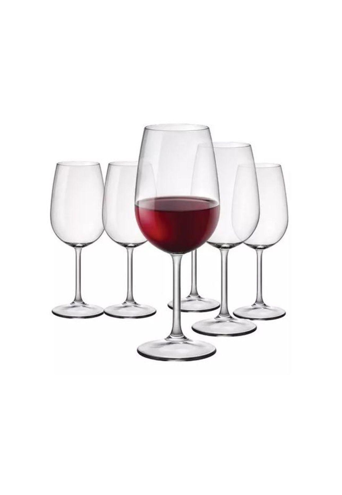 6 Copas Vino Tinto Bordeaux Cristal Riserva Bormioli 540ml-2