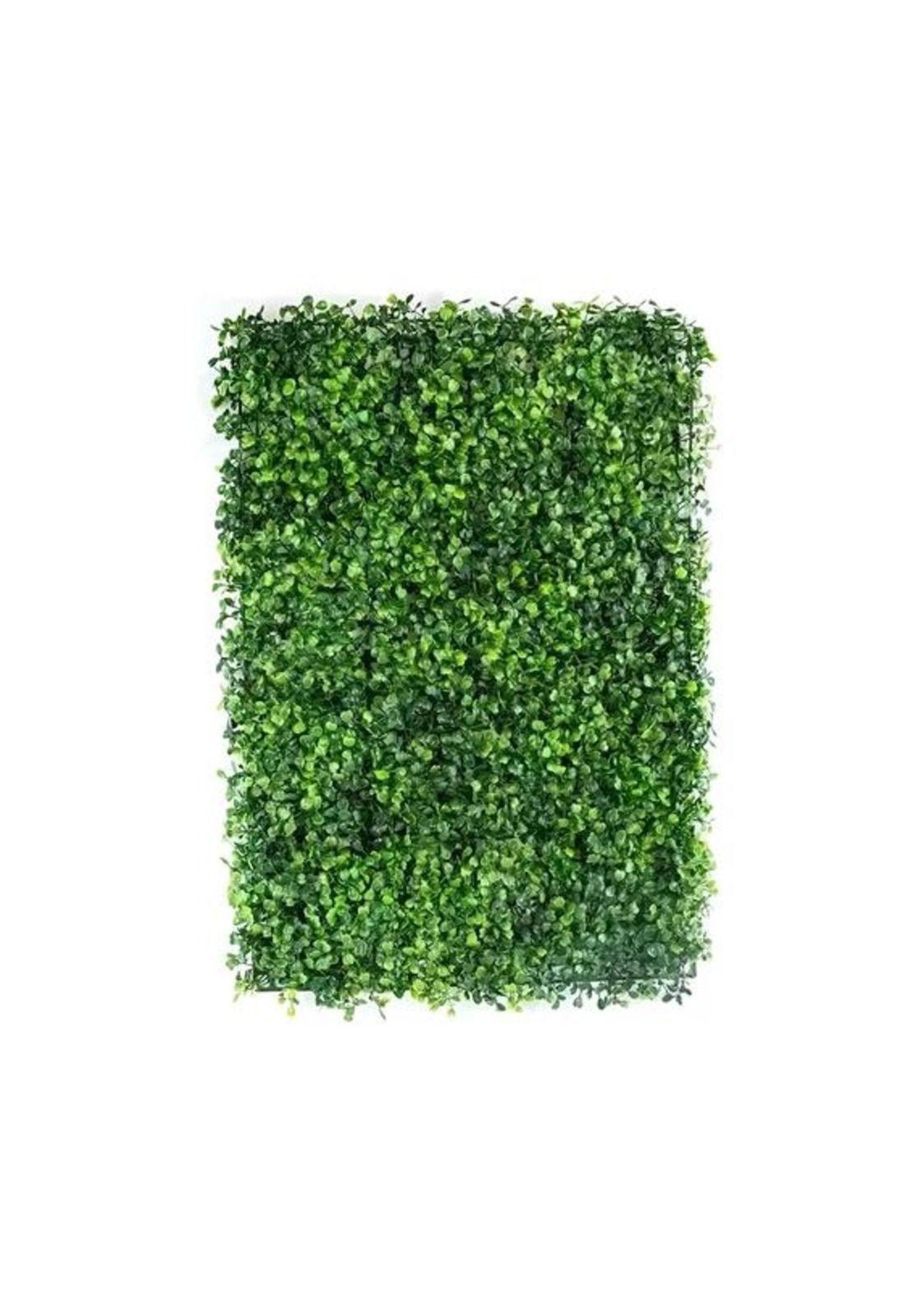 20 Piezas Muro Verde Follaje Artificial Sintético 60x40cm-1