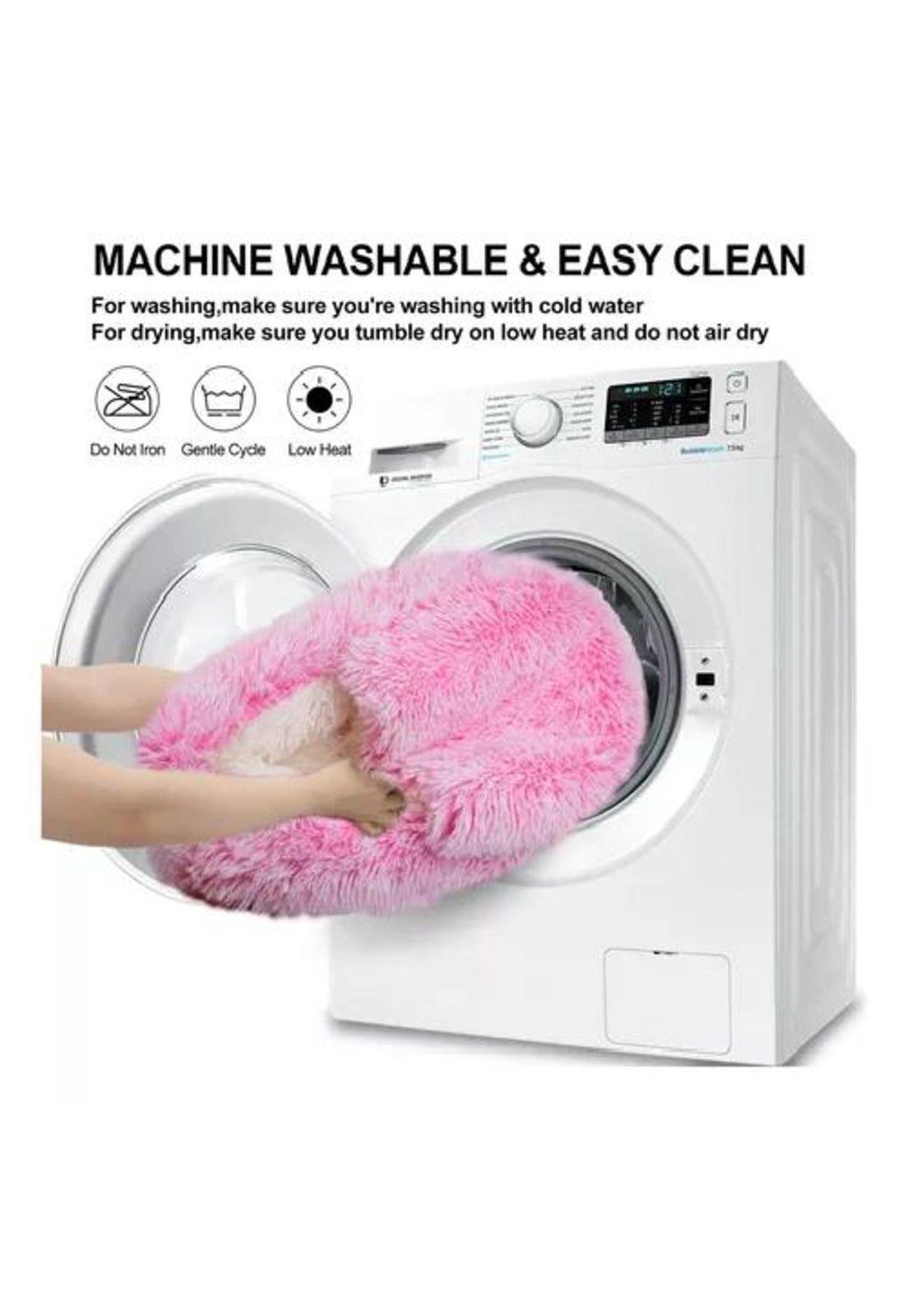 Cama antiestrés premium para mascotas 50 cm rosado-8