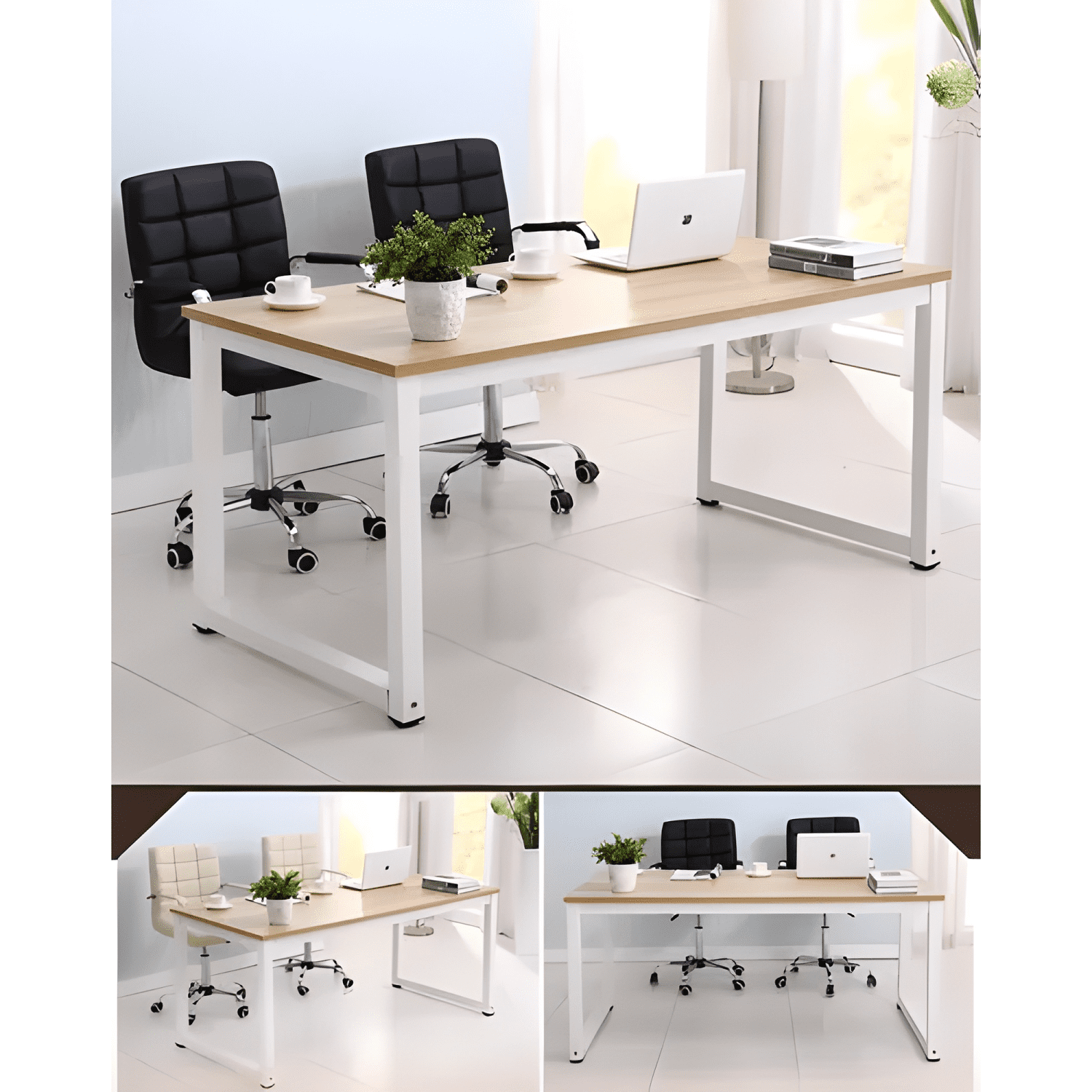 Escritorio mesa 120*60*74cm Blanco #9-1