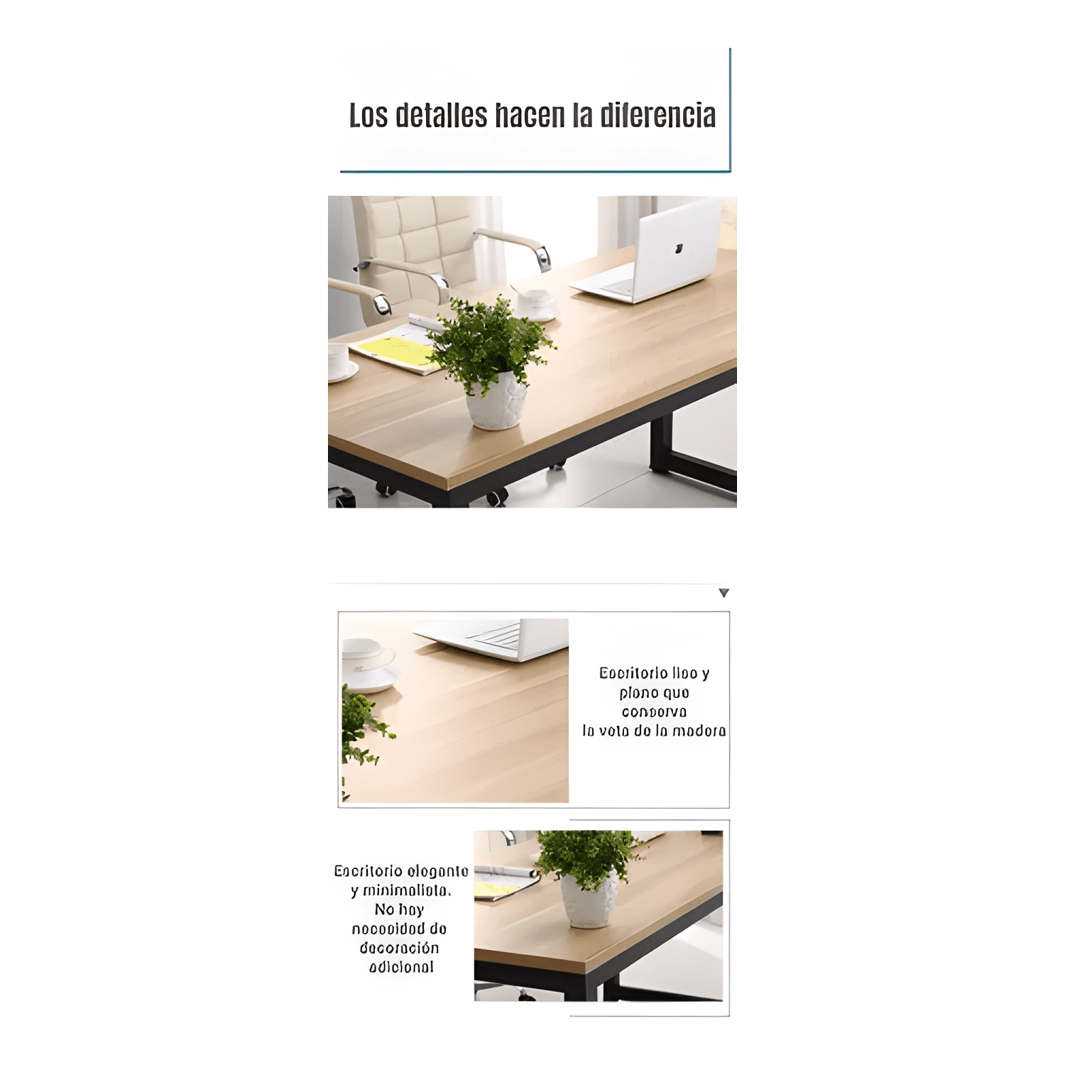 Escritorio mesa 120*60*74cm Blanco #9-2