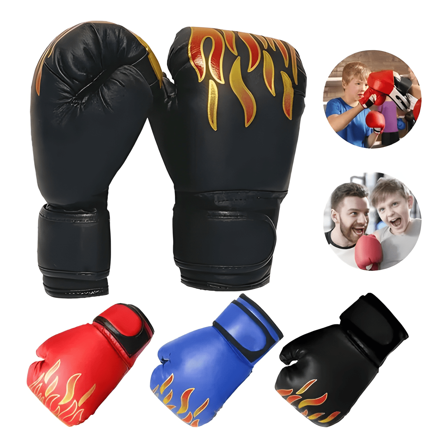 Set de boxeo para niños guantes de entrenamiento #3-2