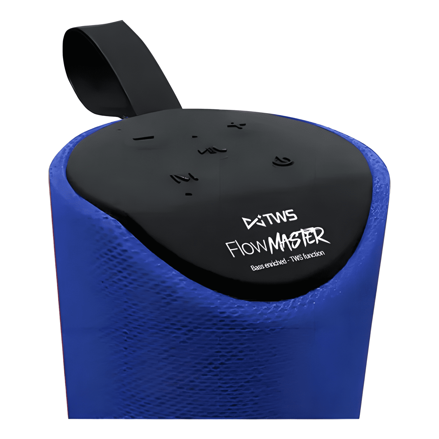 Parlante flow master 8859 bluetooth usb fm Azul-2