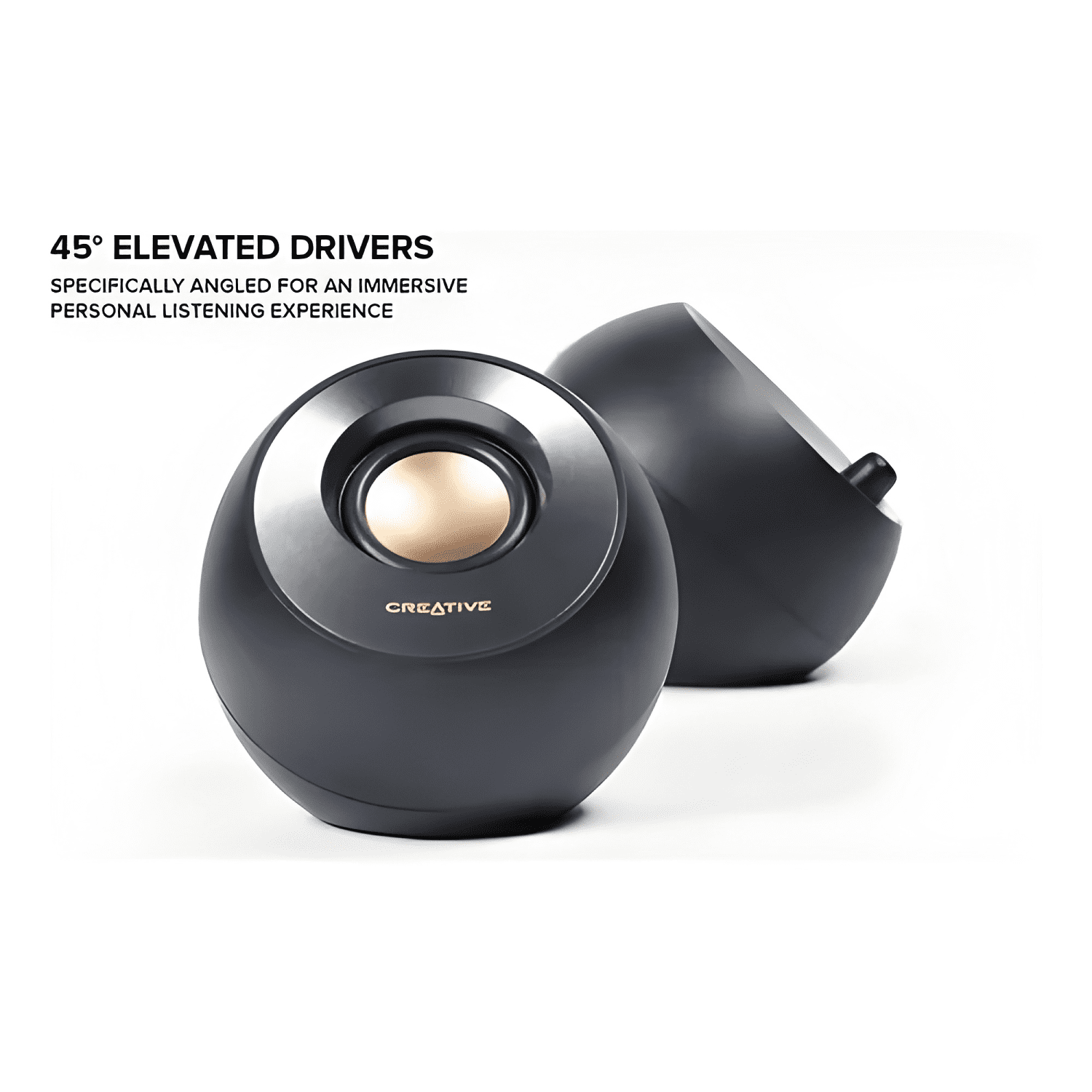 Parlantes altavoces 8w Negro-2