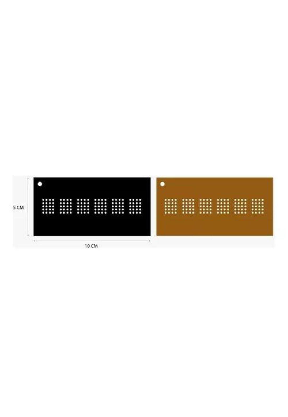 Pack de plantilla más lápiz rotulador para grabado de Placas-3