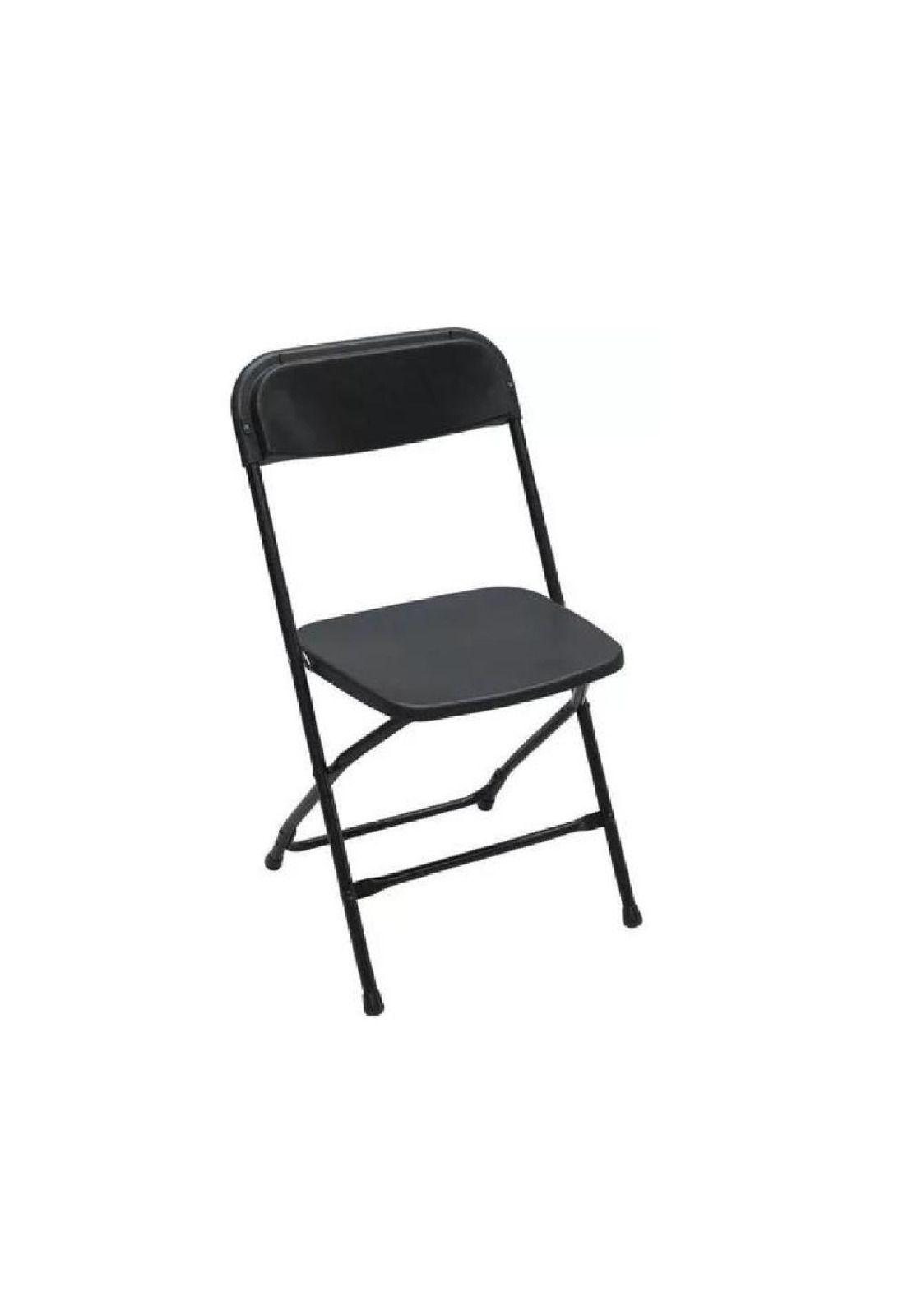 Pack de 5 sillas plegables para oficina y hogar color negro-0