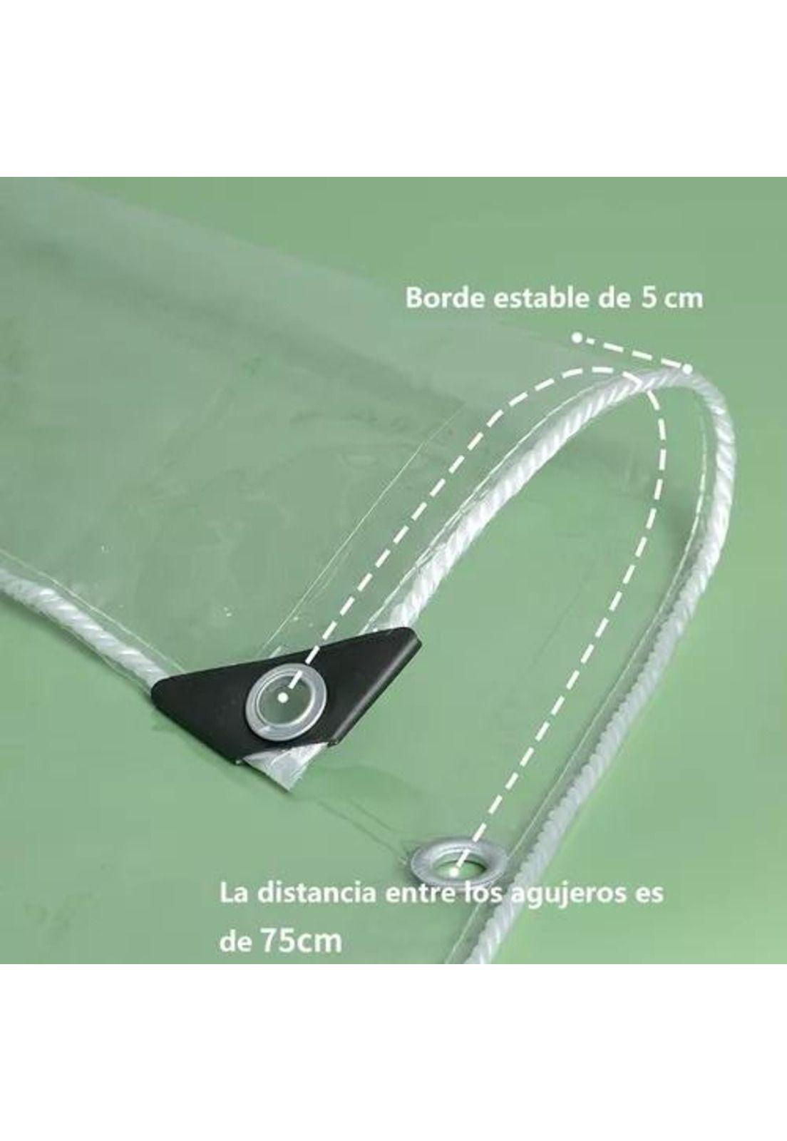 Cortina PVC Roller Terraza Transparente 3m x 2m-3