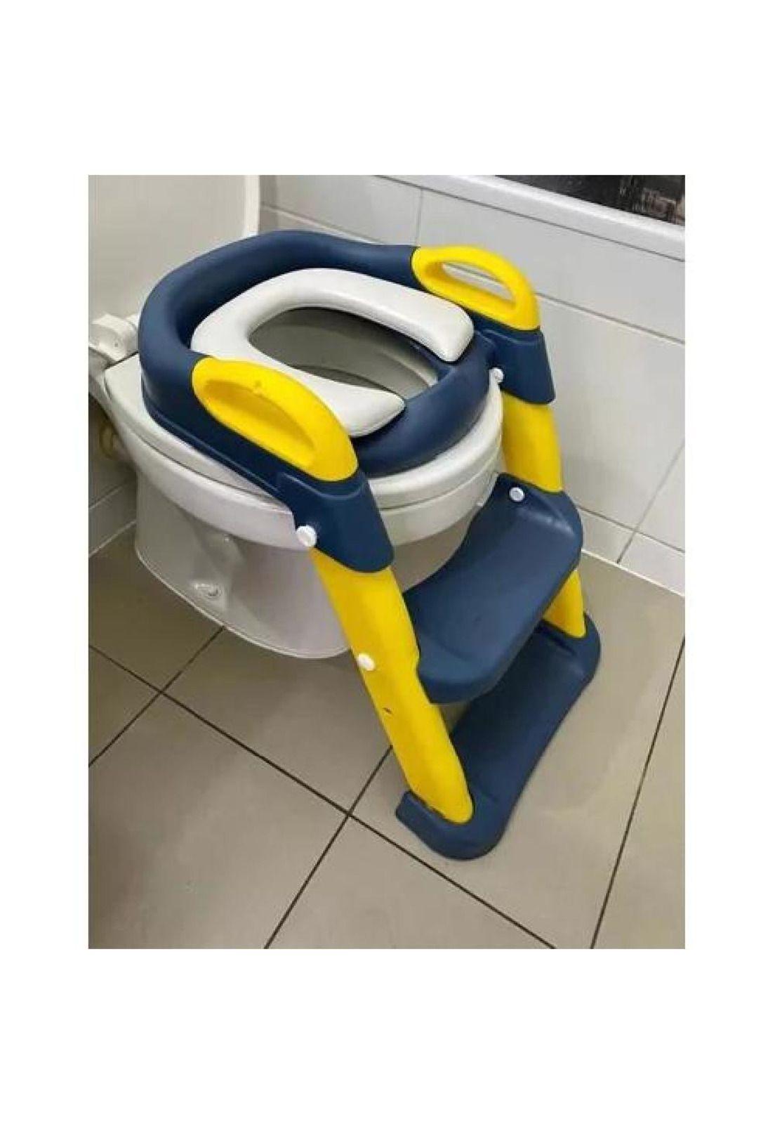 Asiento Adaptador Escalera - Inodoro WC para Niños, Acolchado-3