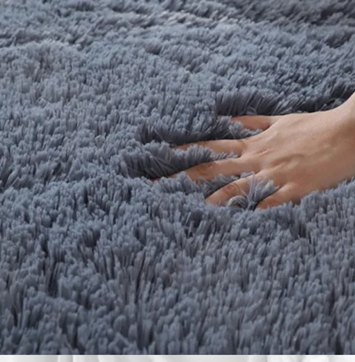 Alfombra peluda living 150x200 poliéster-0
