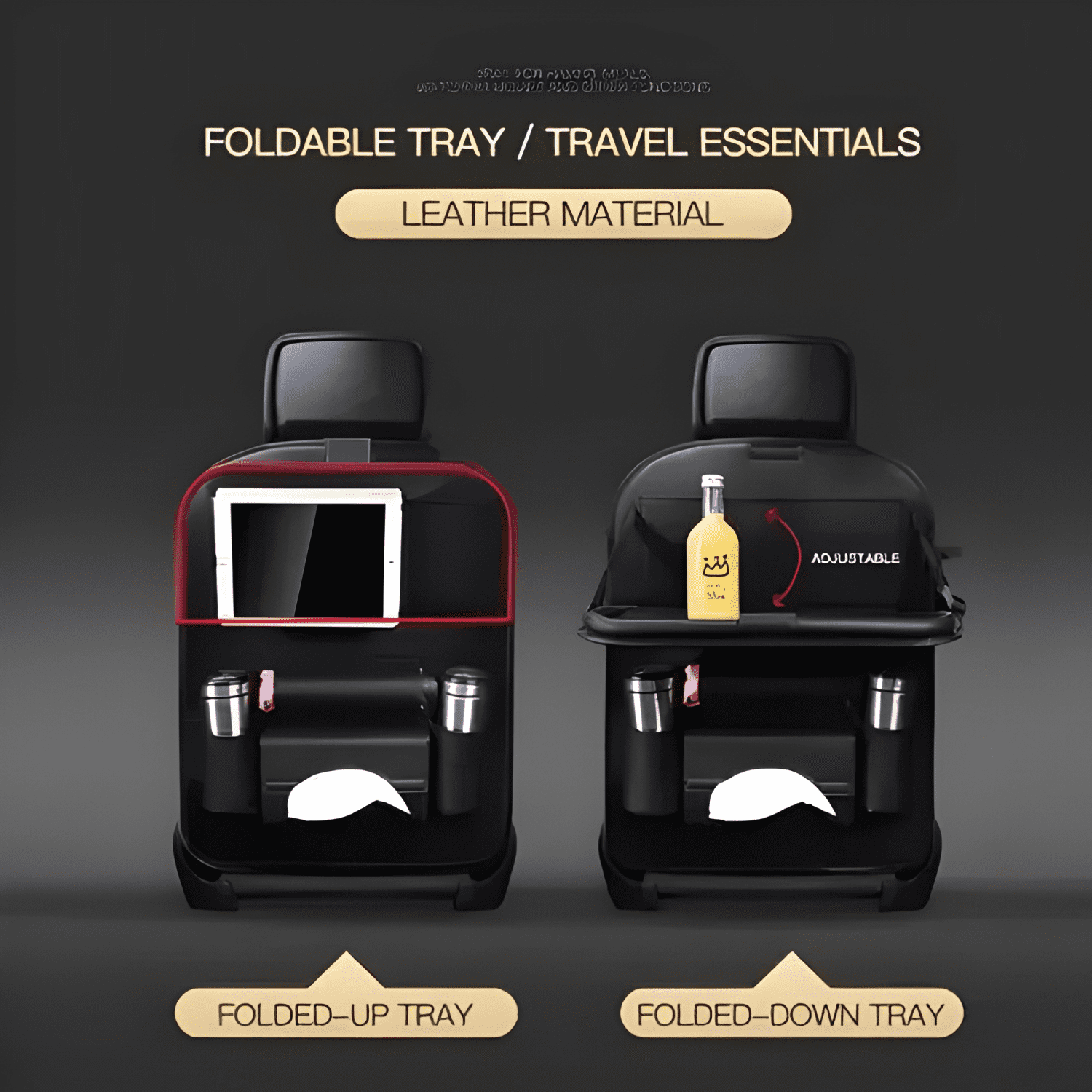Organizador Portavasos De Asiento Par Lexus Rx SUV Mediano-2