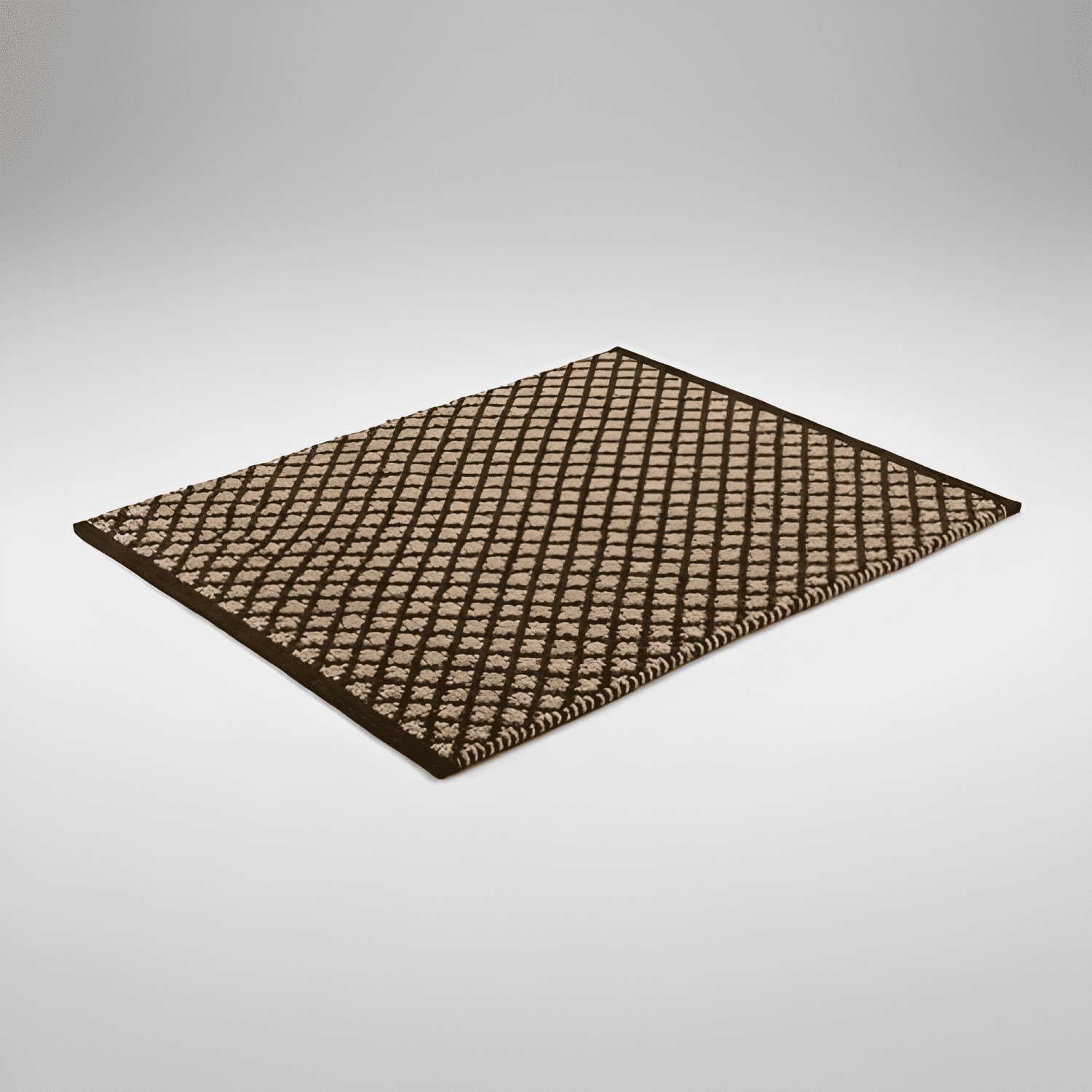 Alfombra Para Baño 50x80 Cm Color Marrón-0