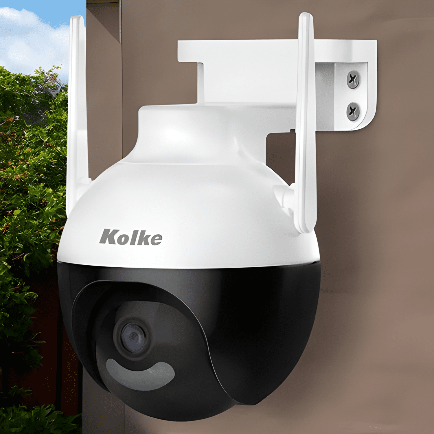 Cámara de Seguridad Kolke PTZ 4MP 2.4G Inalámbrica Visión-4