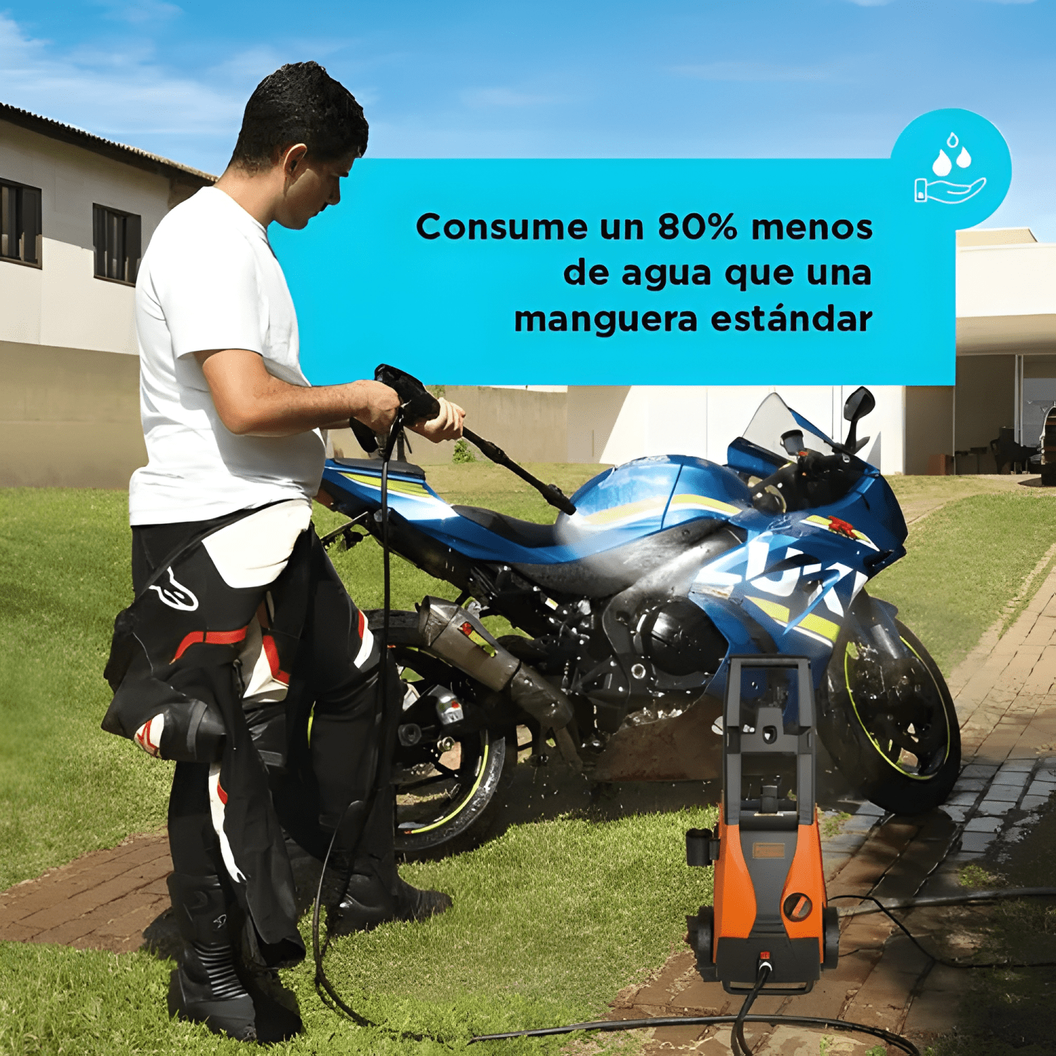 Hidrolavadora Alta Presión De 1512 Psi 1400w Black+decker #2-3