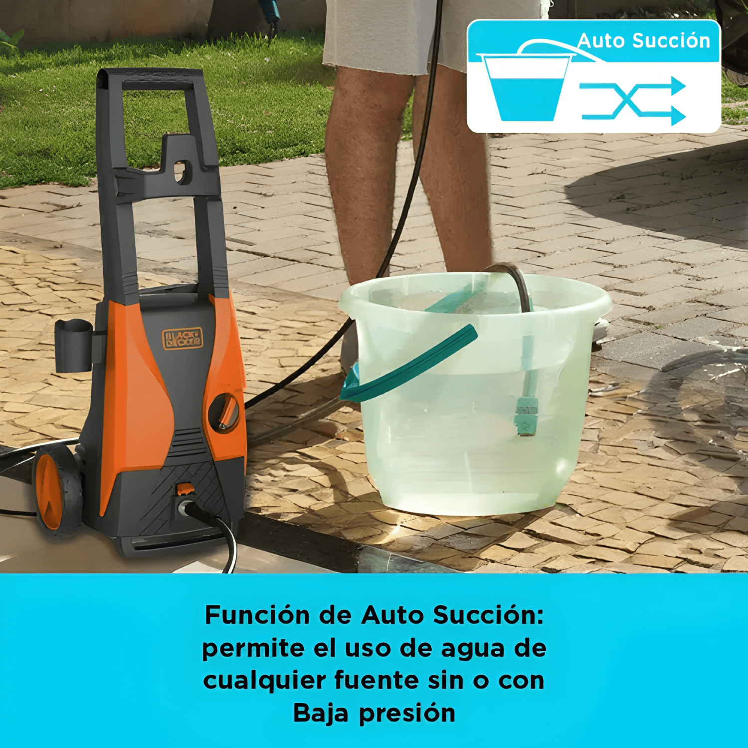 Hidrolavadora Alta Presión De 1512 Psi 1400w Black+decker #2-4