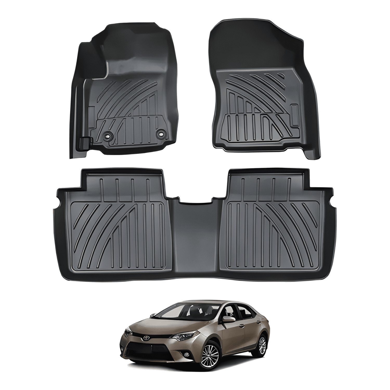 Piso Bandeja Calce Perfecto Toyota Corolla Sedan 2014-2019-0