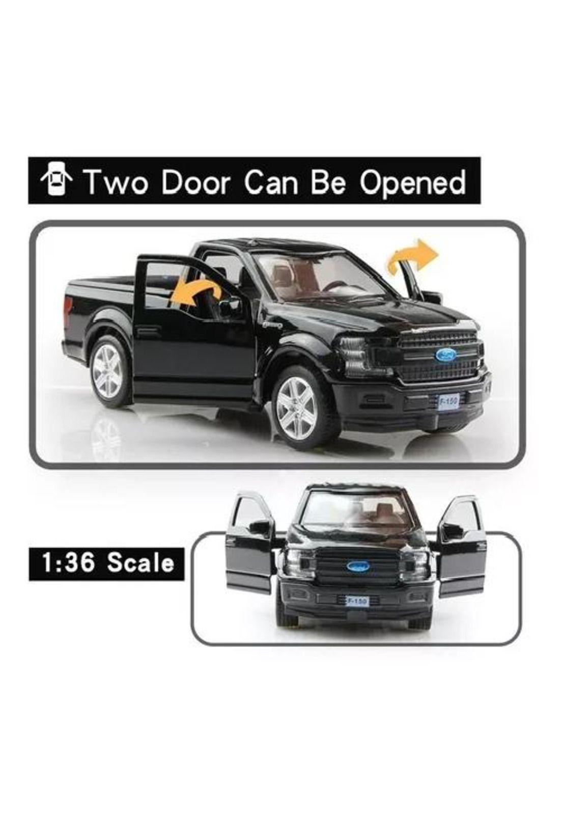 Ford Camioneta F150 - Negra, Escala 1:36-2