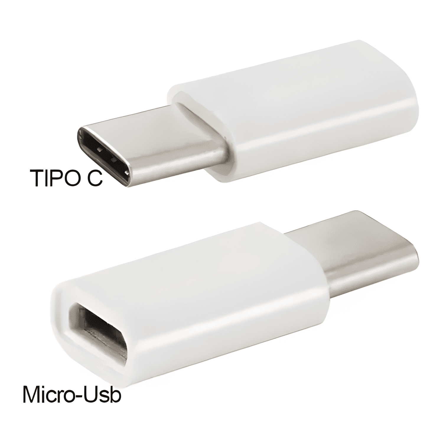 Adaptador micro USB hembra a tipo c macho OTG-2