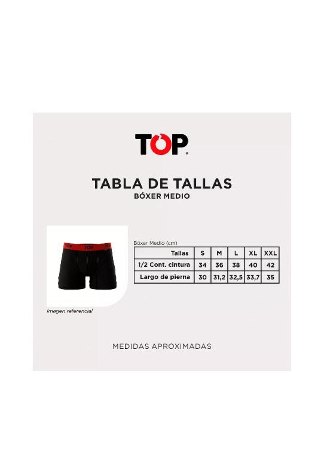 Bóxer medio algodón talla L, pack de 7, C5 Top-4