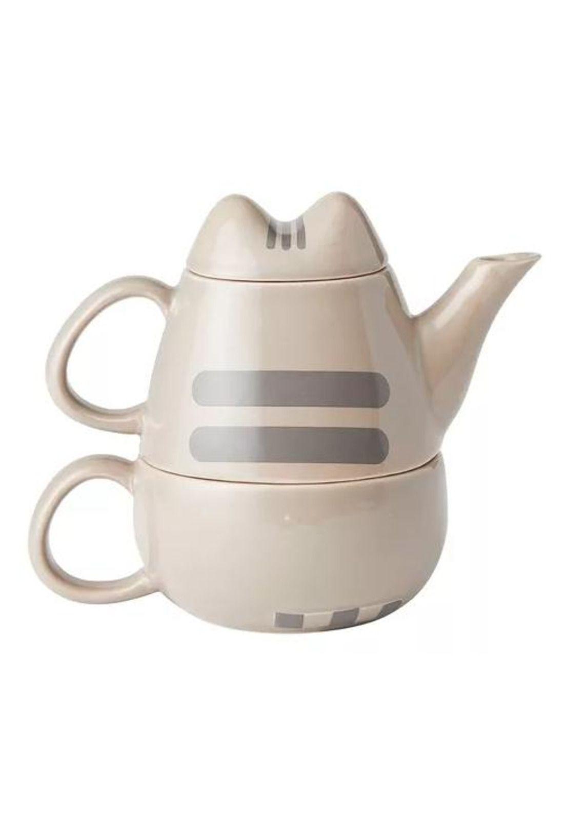 Set de Tetera - Diseño de Gato-5