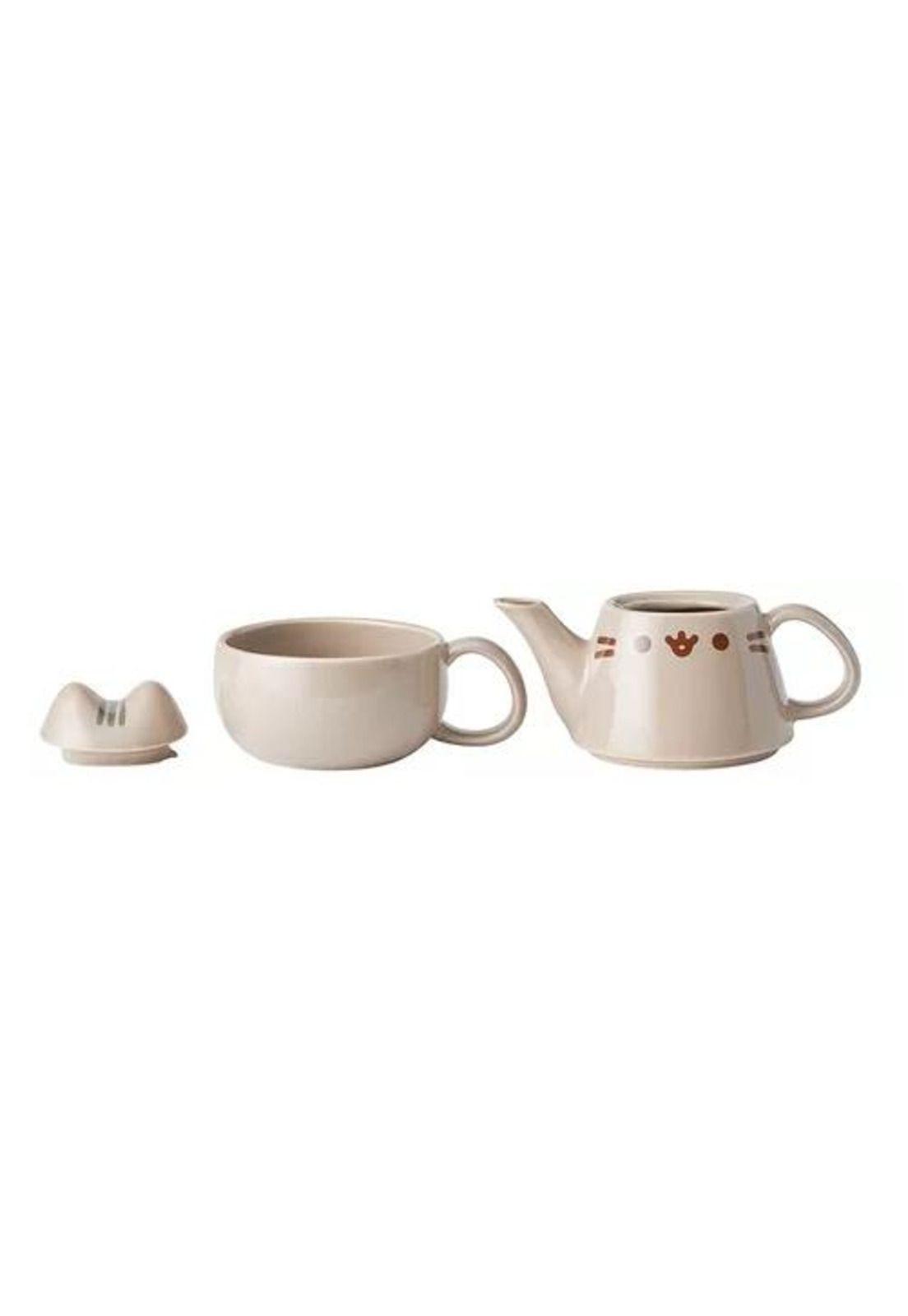 Set de Tetera - Diseño de Gato-6