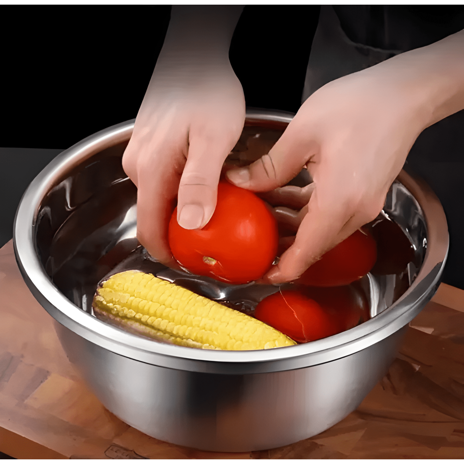 Pack 6 bowl cuenco tazon profundo 36 CM acero cocina #2-4