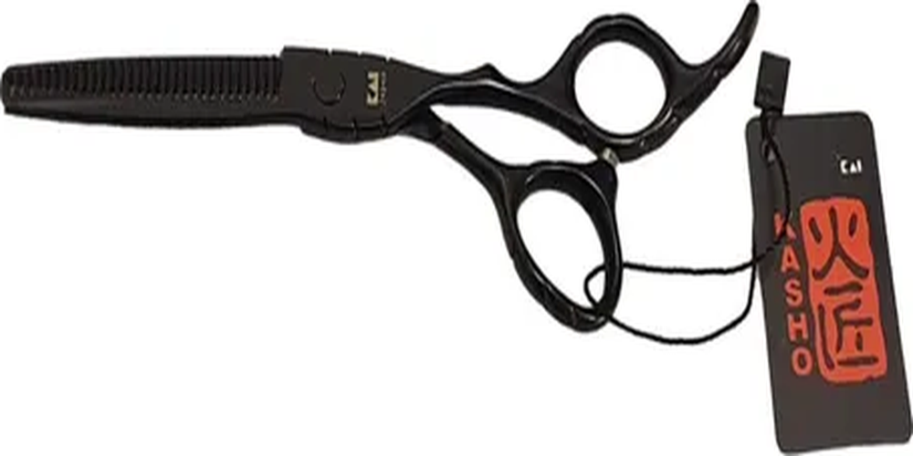 Set tijera peluquería navaja + esculpidora 6''-0