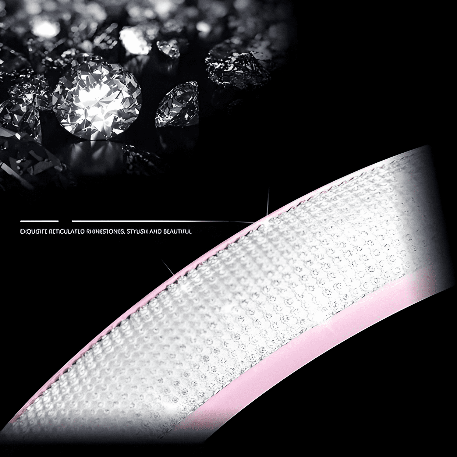 Funda Cubre Volantes Accesorios Auto Diamante Redondo Max-1