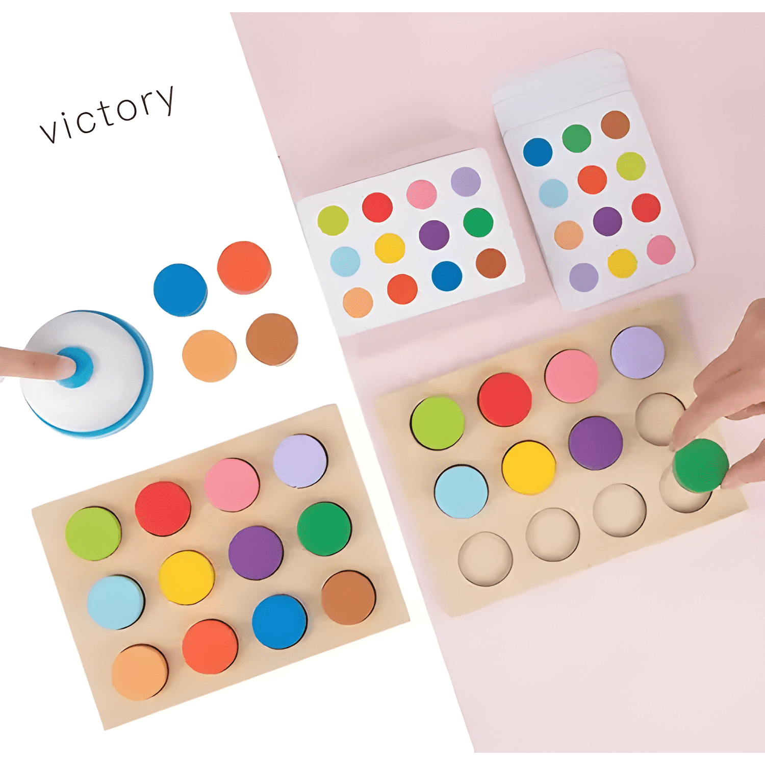 Juego didáctico patrones de flechas y colores para niños-2
