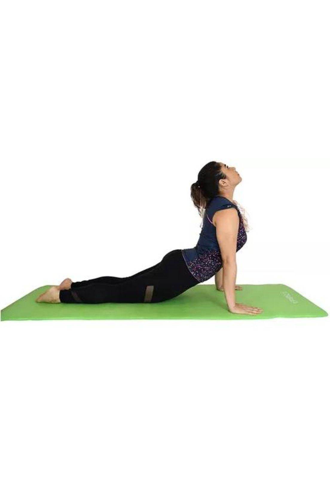Mat de Yoga de 10 mm - Extra Grueso, Color Rosa-5