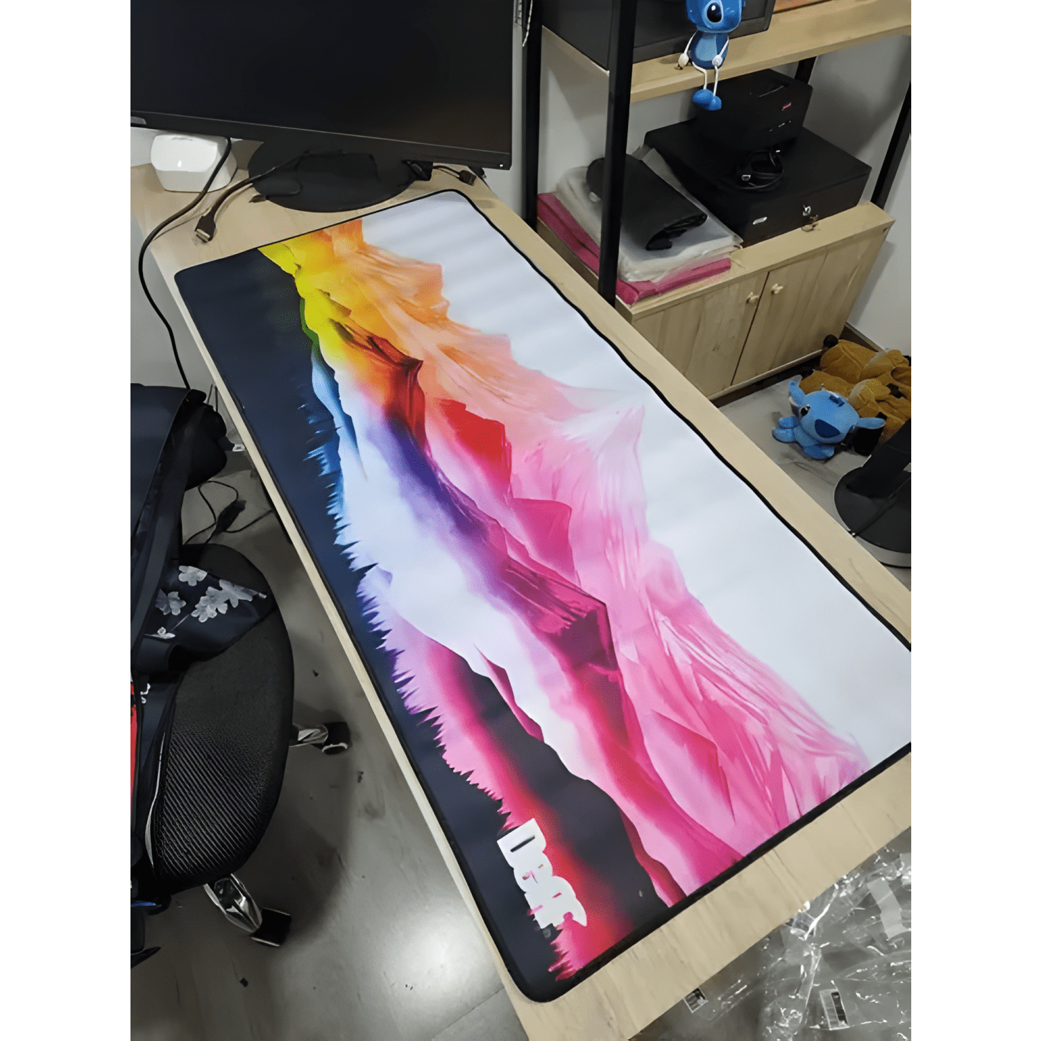 Mouse Pad Gamer Montaña Colores 90x40 Xl Mousepad Pg-3