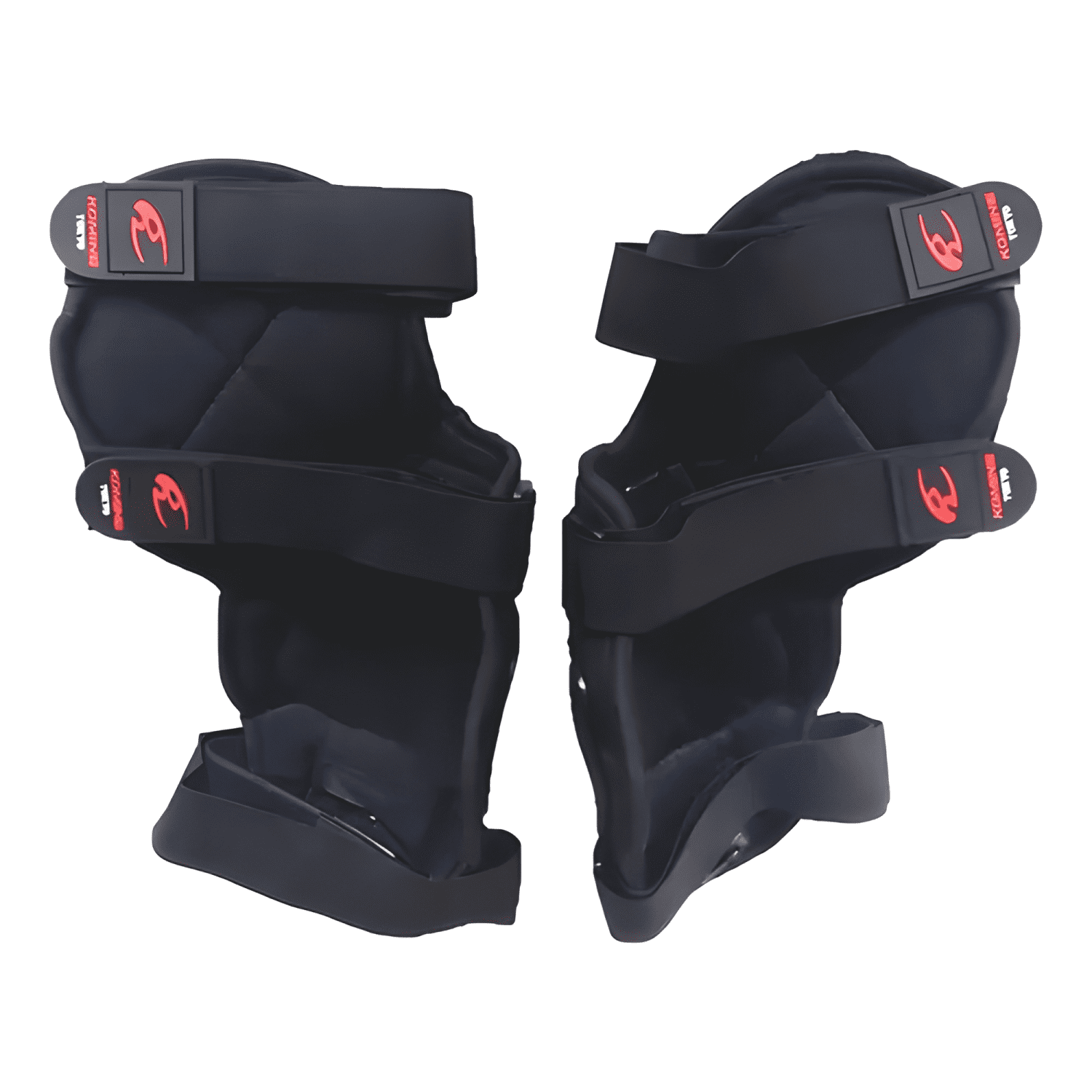 Rodilleras motociclistas Racing Plus Komine negras-3