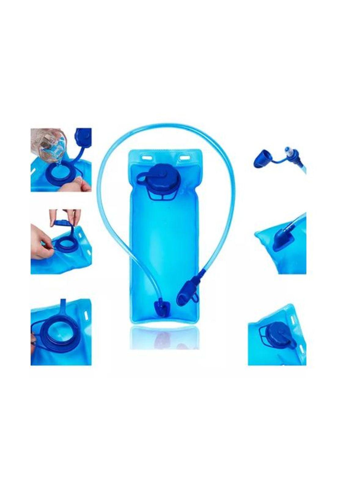 Mochila outdoor trekking + bolsa de agua color rosa-2