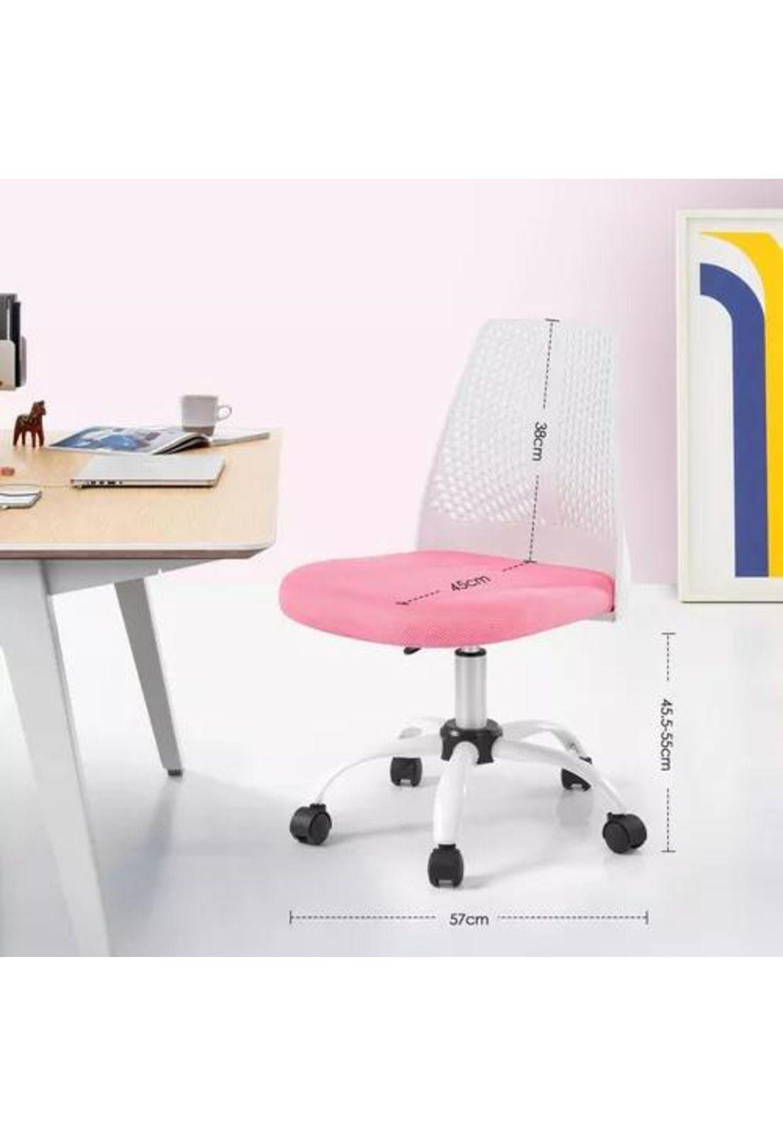 Silla de oficina ergonómica con soporte lumbar color multicolor-5